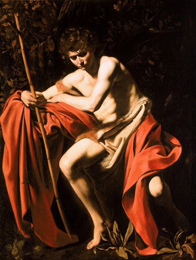 John the Baptist by Michelangelo Merisi Caravaggio